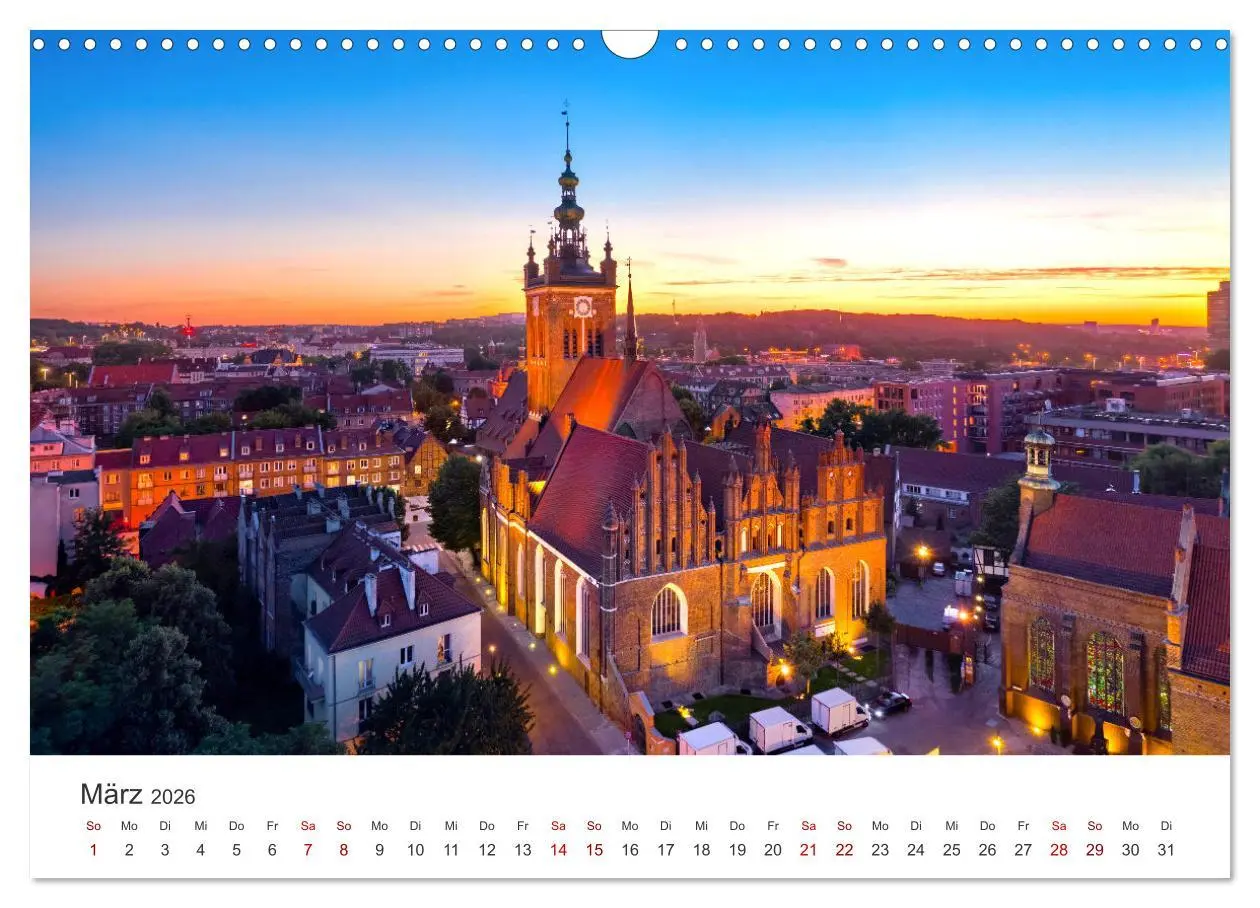 Bild: 9783457557860 | Danzig - Die goldene Stadt an der Ostsee. (Wandkalender 2026 DIN A3...