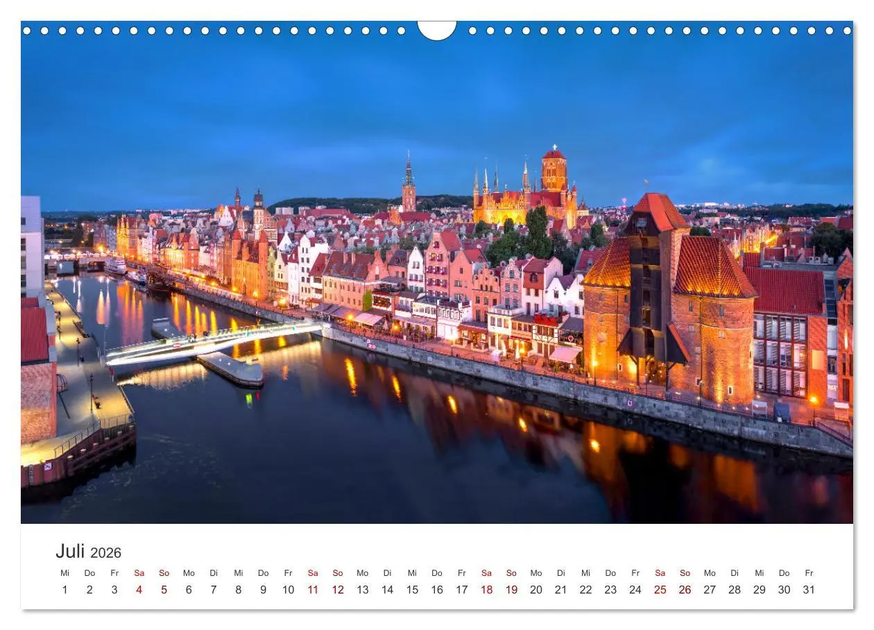 Bild: 9783457557860 | Danzig - Die goldene Stadt an der Ostsee. (Wandkalender 2026 DIN A3...