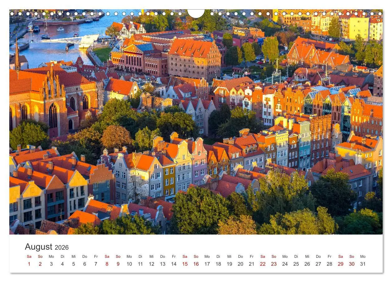 Bild: 9783457557860 | Danzig - Die goldene Stadt an der Ostsee. (Wandkalender 2026 DIN A3...
