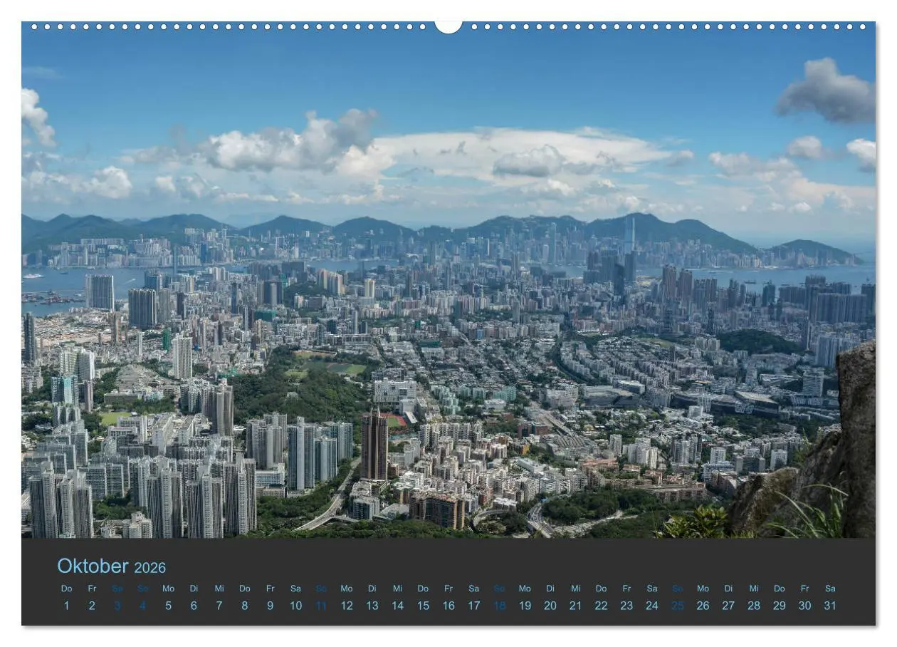 Bild: 9783457867860 | Hong Kong - Skylines (Wandkalender 2026 DIN A2 quer), CALVENDO...