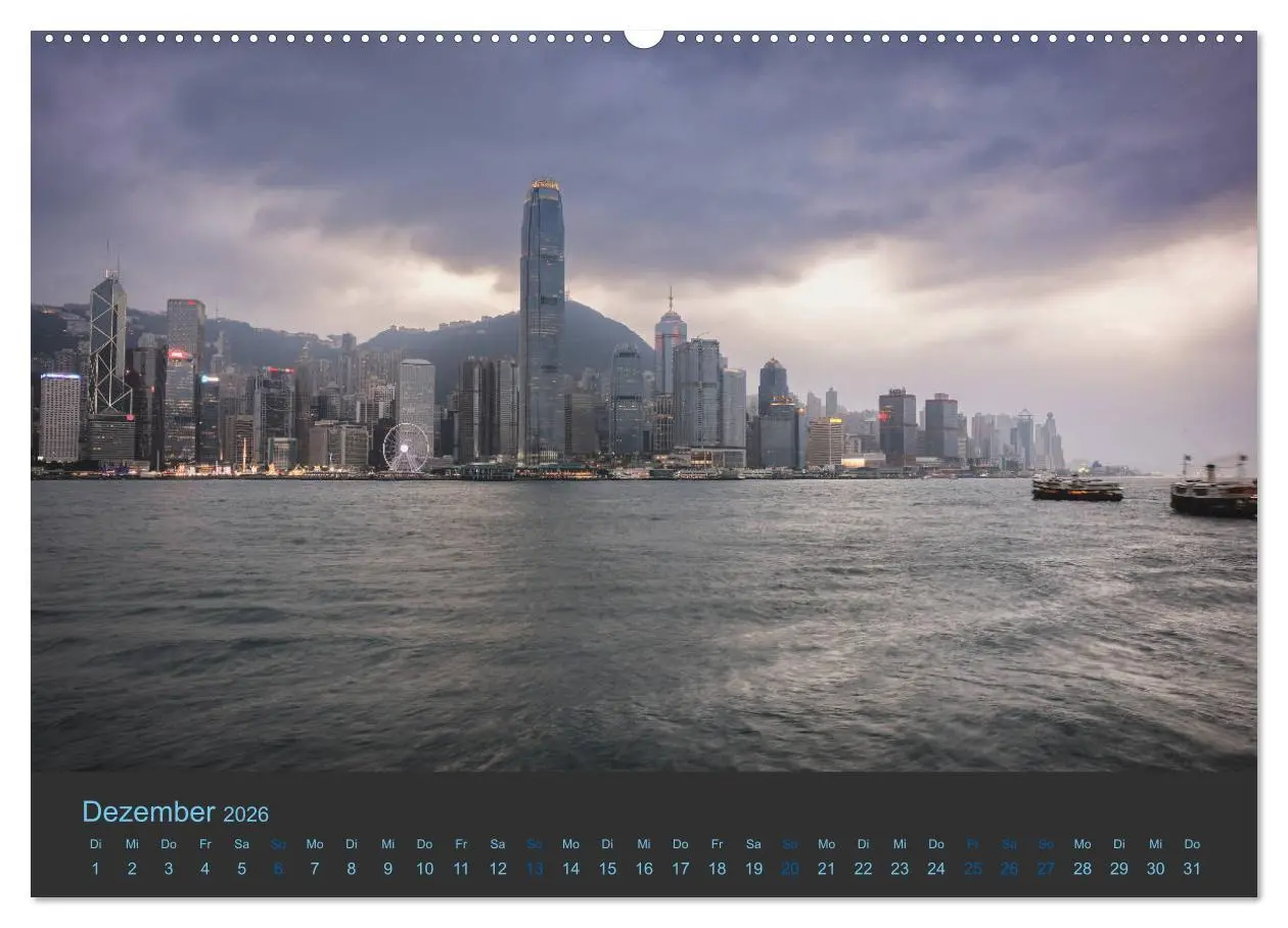 Bild: 9783457867860 | Hong Kong - Skylines (Wandkalender 2026 DIN A2 quer), CALVENDO...