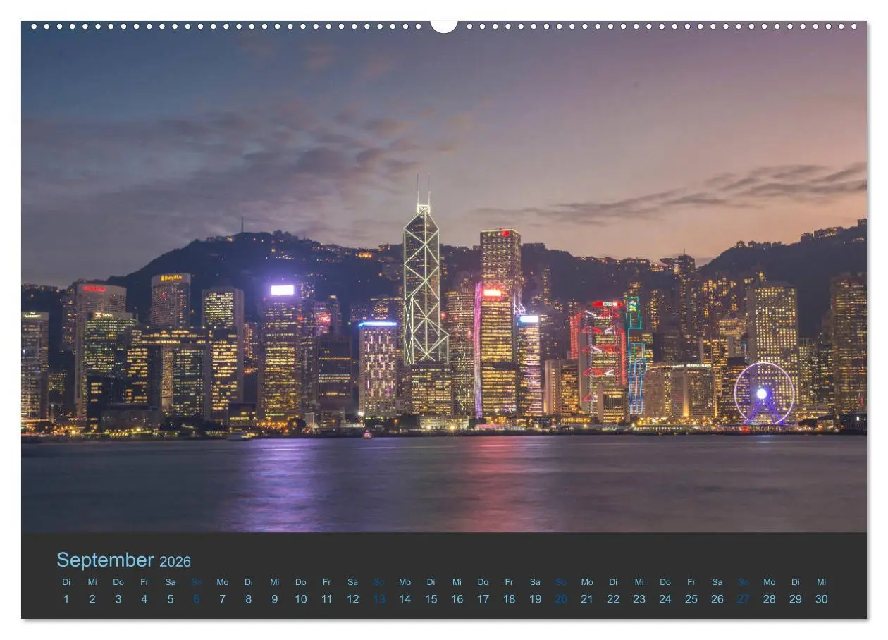 Bild: 9783457867860 | Hong Kong - Skylines (Wandkalender 2026 DIN A2 quer), CALVENDO...