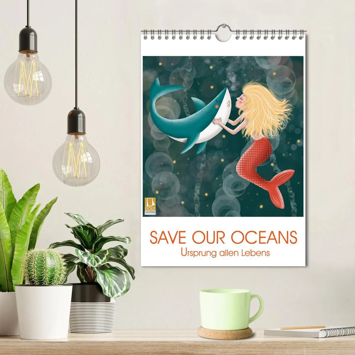 Bild: 9783516337860 | SAVE OUR OCEANS - Ursprung allen Lebens (Wandkalender 2026 DIN A4...