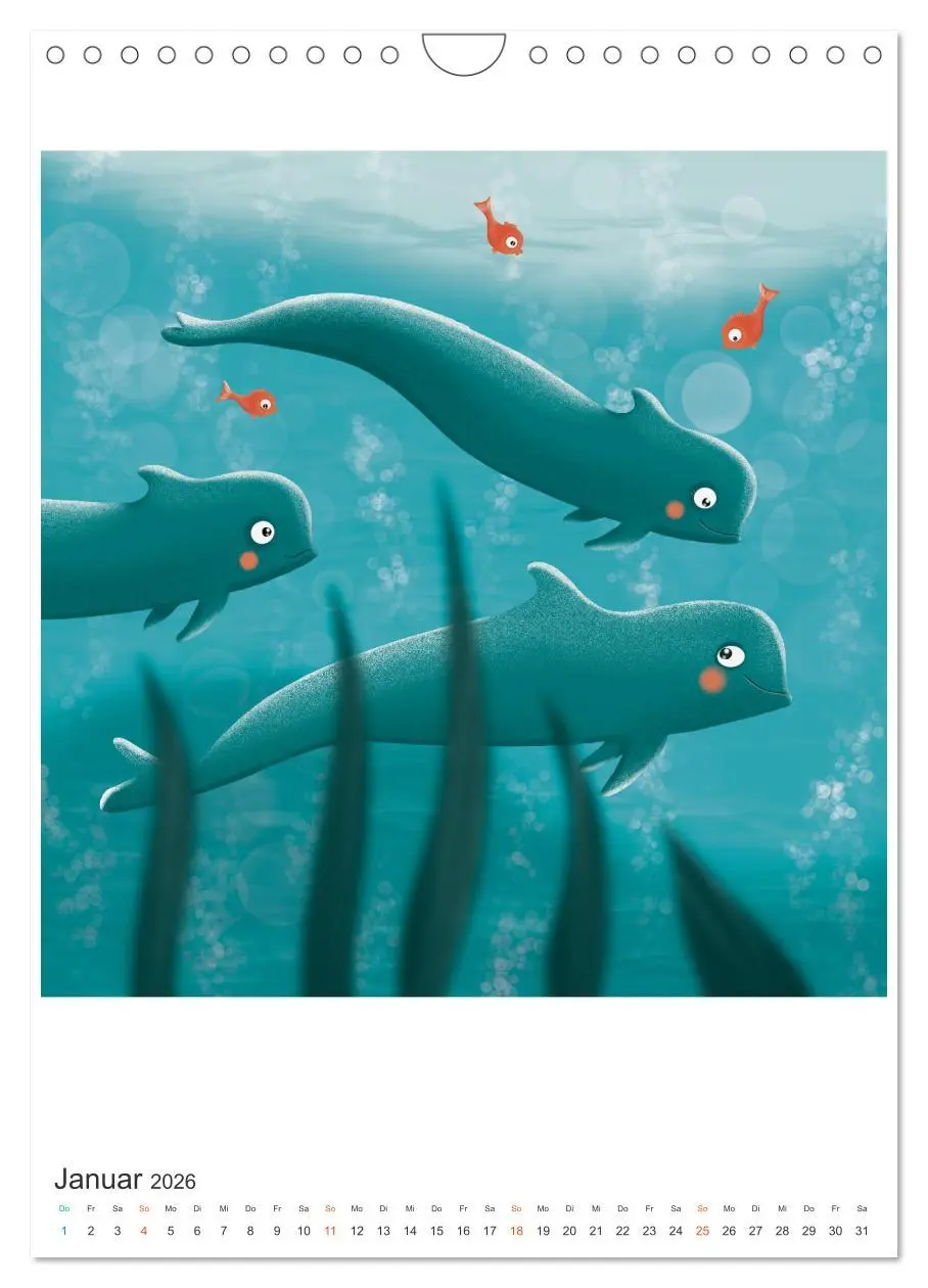 Bild: 9783516337860 | SAVE OUR OCEANS - Ursprung allen Lebens (Wandkalender 2026 DIN A4...