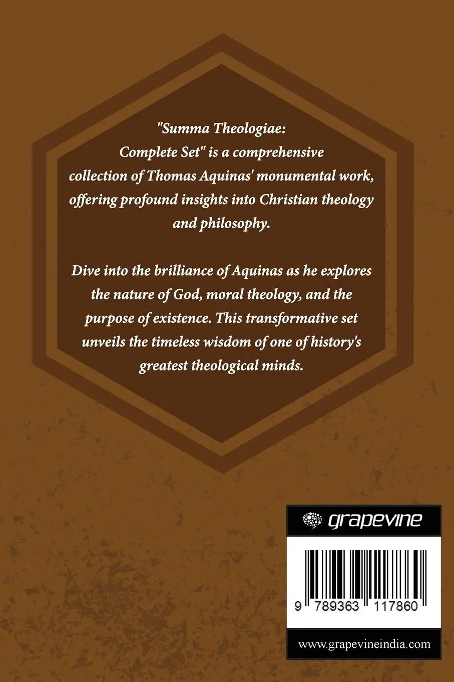 Rückseite: 9789363117860 | The Summa Theologica of St. Thomas Aquinas (Five Volumes) | Aquinas