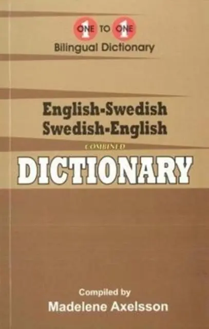 Cover: 9781908357960 | English-Swedish &amp; Swedish-English One-to-One Dictionary...