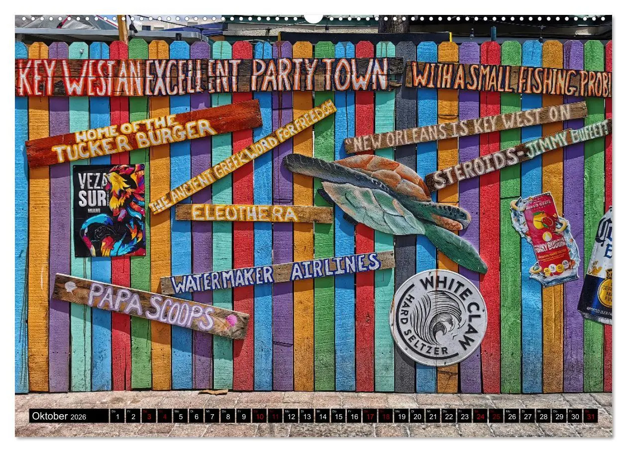 Bild: 9783457547960 | Remembering Fort Myers Beach (Wandkalender 2026 DIN A2 quer),...