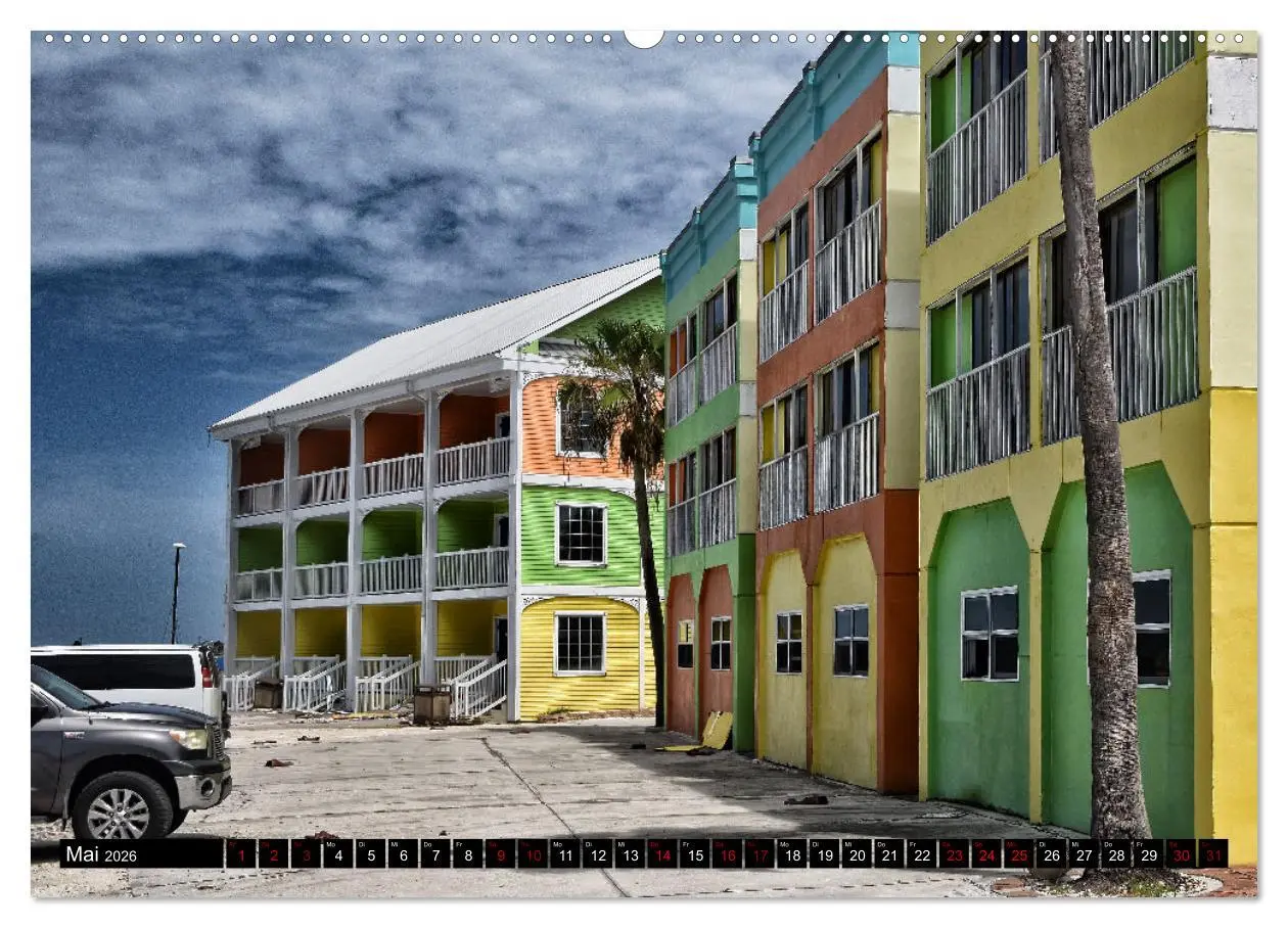 Bild: 9783457547960 | Remembering Fort Myers Beach (Wandkalender 2026 DIN A2 quer),...