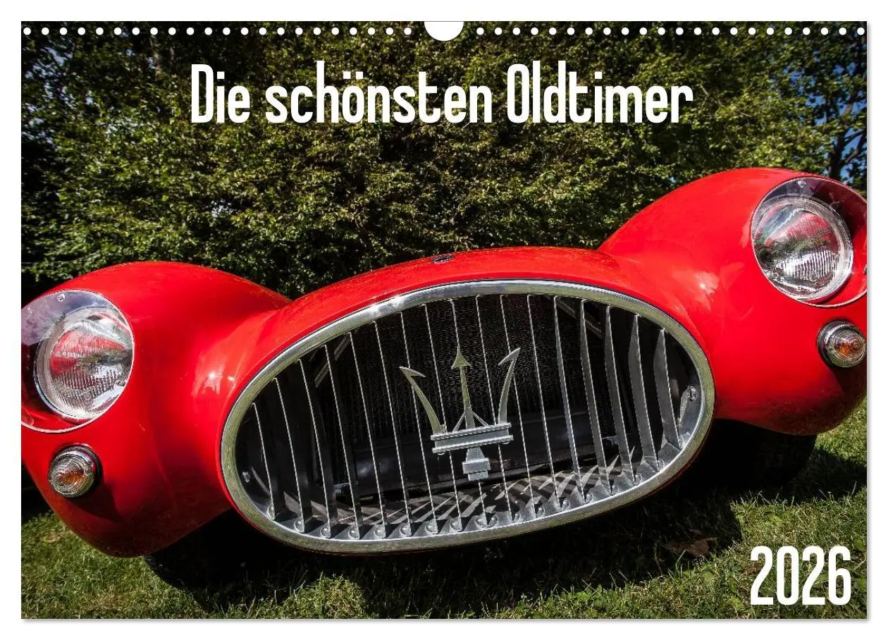 Cover: 9783516017960 | Die schönsten Oldtimer 2026 (Wandkalender 2026 DIN A3 quer),...
