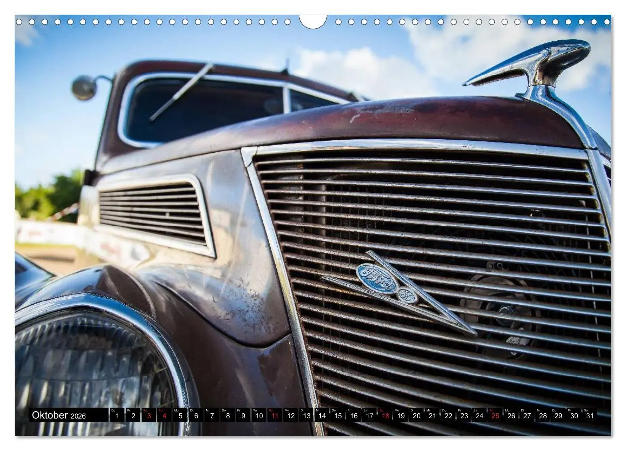 Bild: 9783516017960 | Die schönsten Oldtimer 2026 (Wandkalender 2026 DIN A3 quer),...