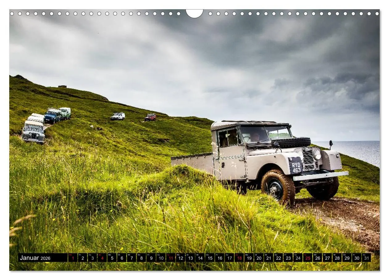 Bild: 9783516017960 | Die schönsten Oldtimer 2026 (Wandkalender 2026 DIN A3 quer),...