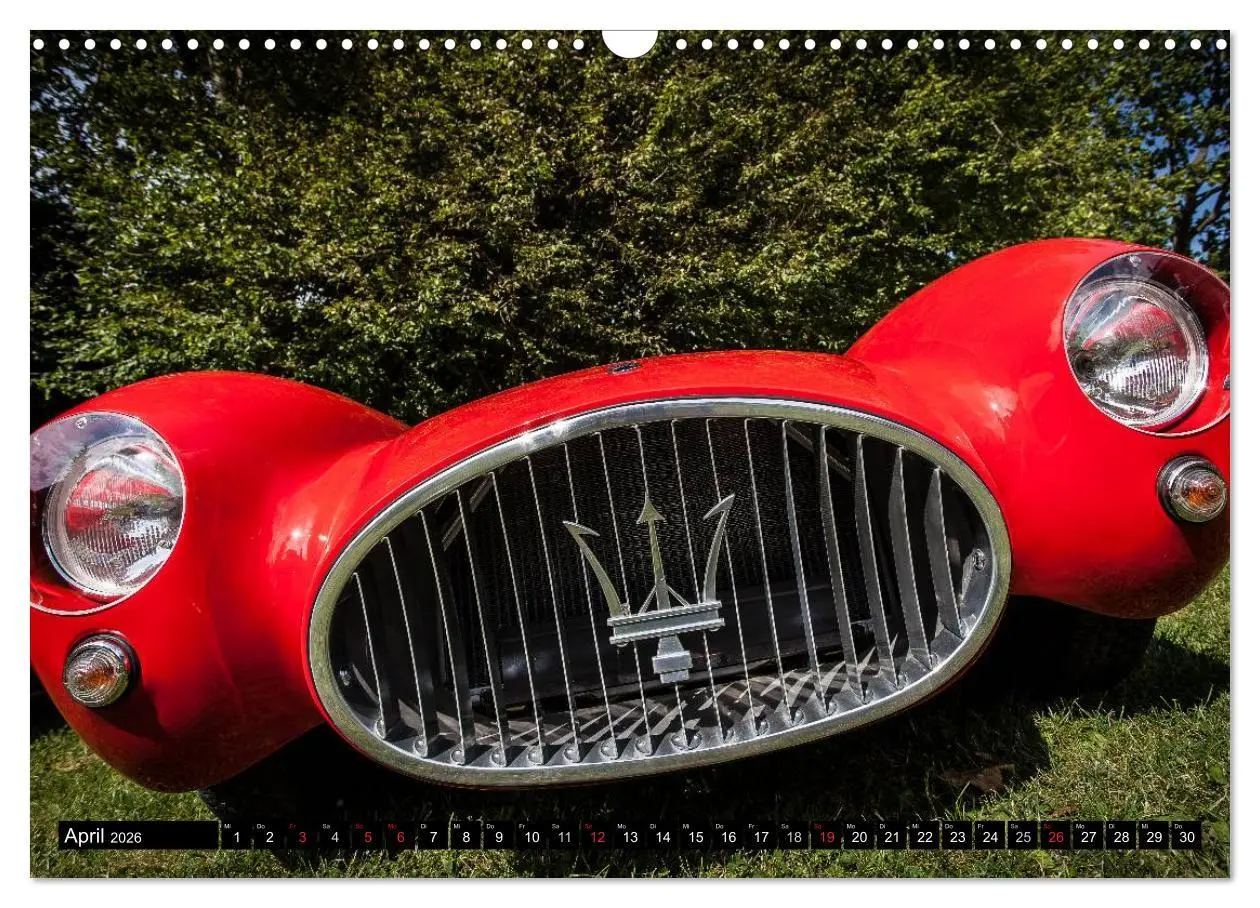 Bild: 9783516017960 | Die schönsten Oldtimer 2026 (Wandkalender 2026 DIN A3 quer),...
