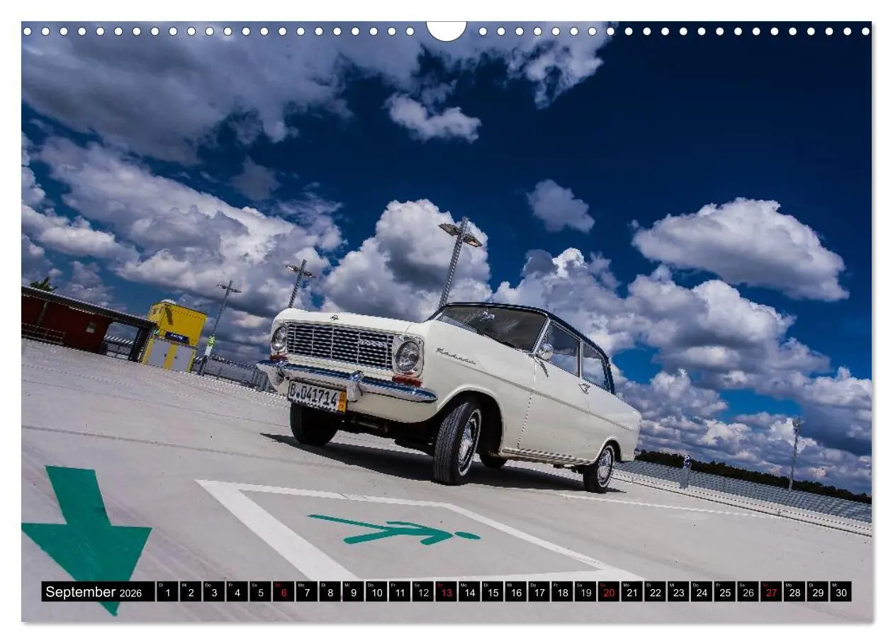 Bild: 9783516017960 | Die schönsten Oldtimer 2026 (Wandkalender 2026 DIN A3 quer),...