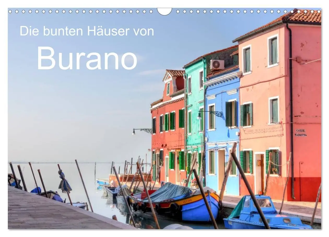 Cover: 9783594237960 | Die bunten Häuser von Burano (Wandkalender 2027 DIN A3 quer),...