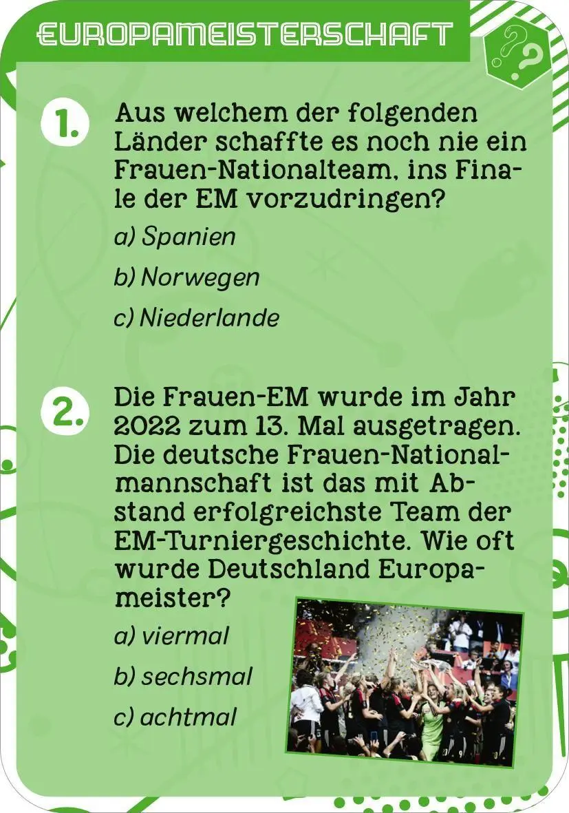 Bild: 9783845867960 | Fußball-Quiz | 50 Karten - über 100 Fragen | Theo Grünewald | Buch