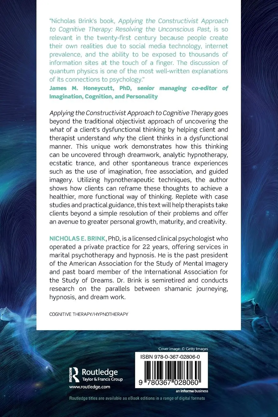 Rückseite: 9780367028060 | Applying the Constructivist Approach to Cognitive Therapy | Brink