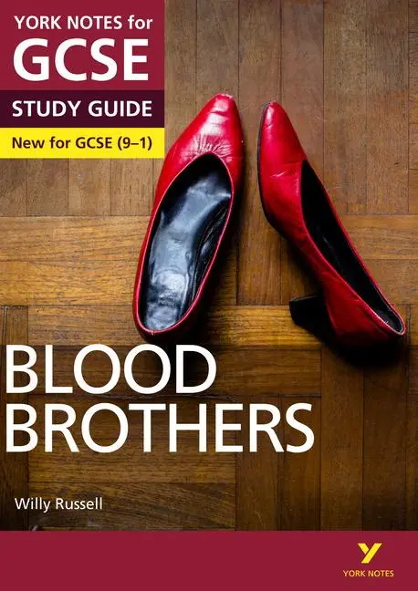 Cover: 9781292138060 | Blood Brothers York Notes GCSE English Literature Study Guide - for...