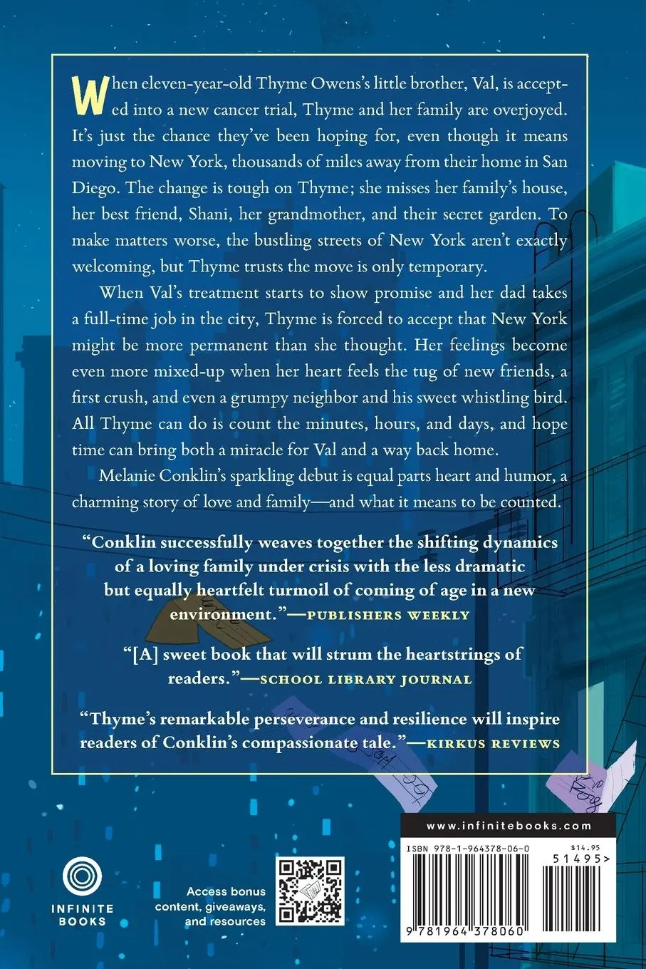 Rückseite: 9781964378060 | Counting Thyme | Melanie Conklin | Taschenbuch | Englisch | 2024