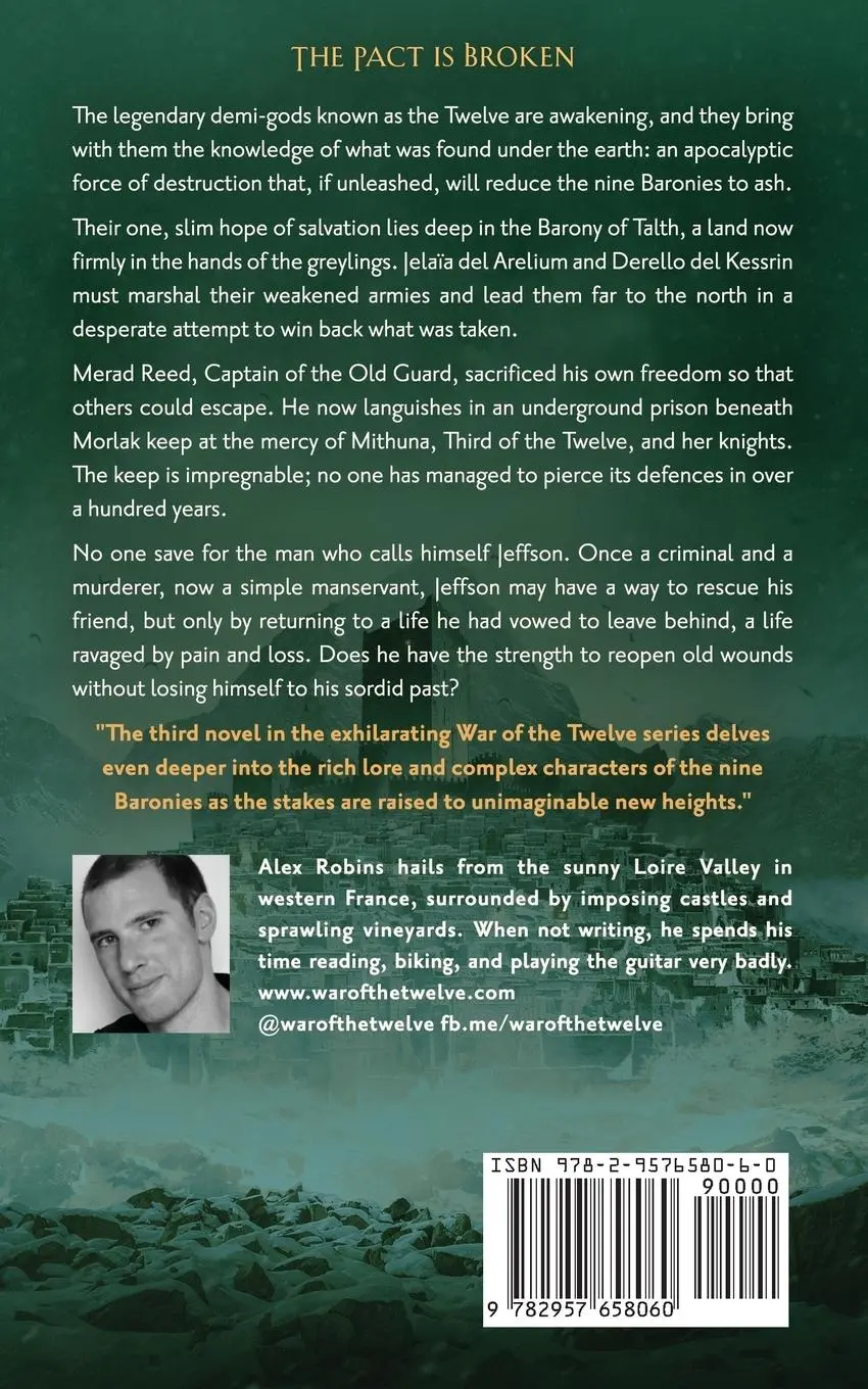 Rückseite: 9782957658060 | The Burning Tears of Morlak | Alex Robins | Taschenbuch | Englisch