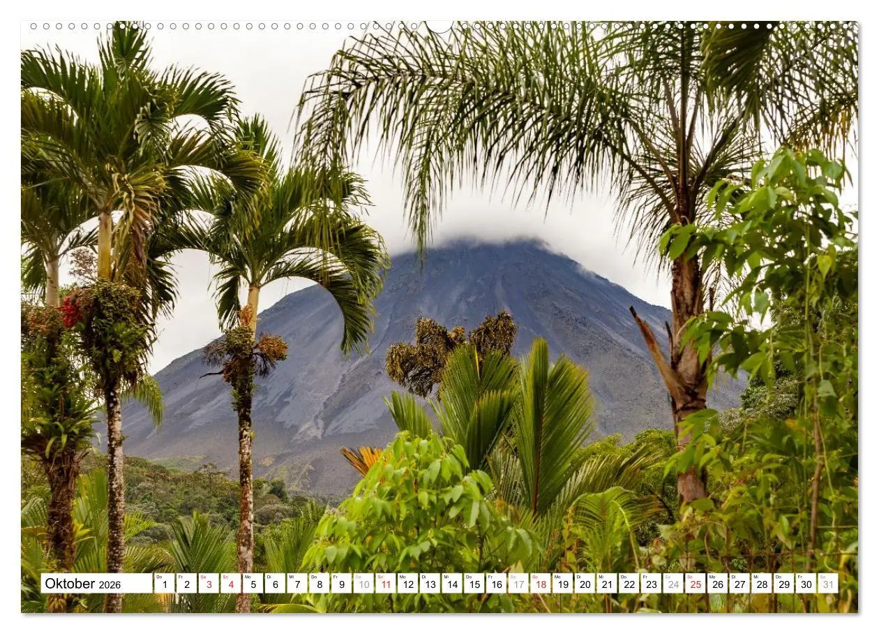 Bild: 9783457298060 | Costa Rica (Wandkalender 2026 DIN A2 quer), CALVENDO Monatskalender