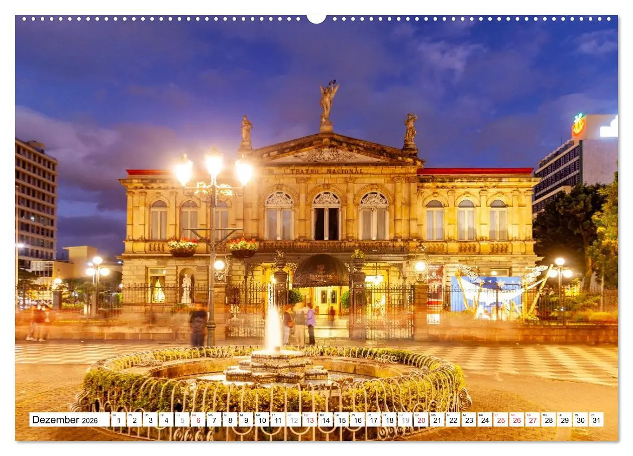 Bild: 9783457298060 | Costa Rica (Wandkalender 2026 DIN A2 quer), CALVENDO Monatskalender