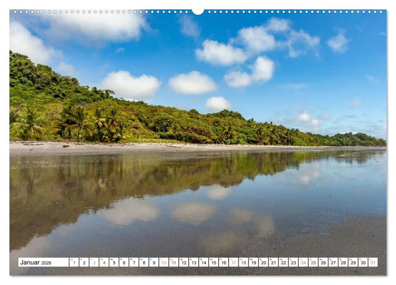 Bild: 9783457298060 | Costa Rica (Wandkalender 2026 DIN A2 quer), CALVENDO Monatskalender