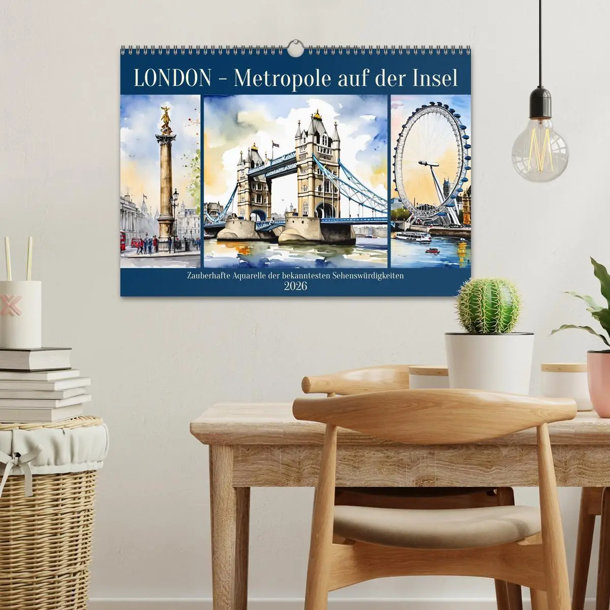 Bild: 9783457368060 | London - Metropole auf der Insel (Wandkalender 2026 DIN A3 quer),...