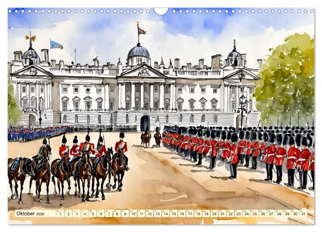 Bild: 9783457368060 | London - Metropole auf der Insel (Wandkalender 2026 DIN A3 quer),...