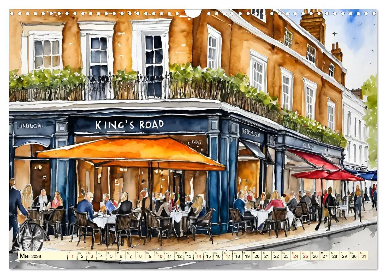 Bild: 9783457368060 | London - Metropole auf der Insel (Wandkalender 2026 DIN A3 quer),...