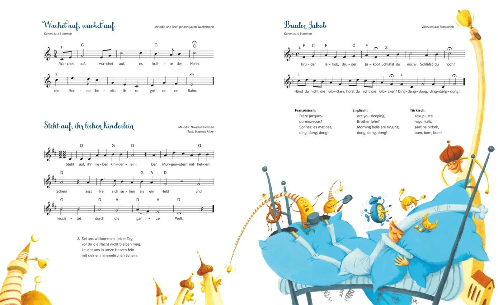 Bild: 9783551558060 | Lasset uns singen, tanzen und springen | Wiebke Andersen | Buch | 2021