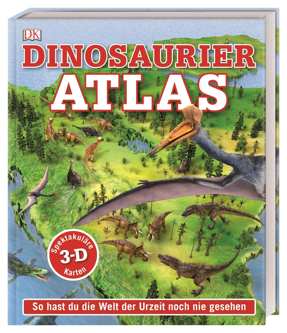 Cover: 9783831038060 | Dinosaurier-Atlas | DK Verlag - Kids | Buch | Wo in aller Welt | 2019
