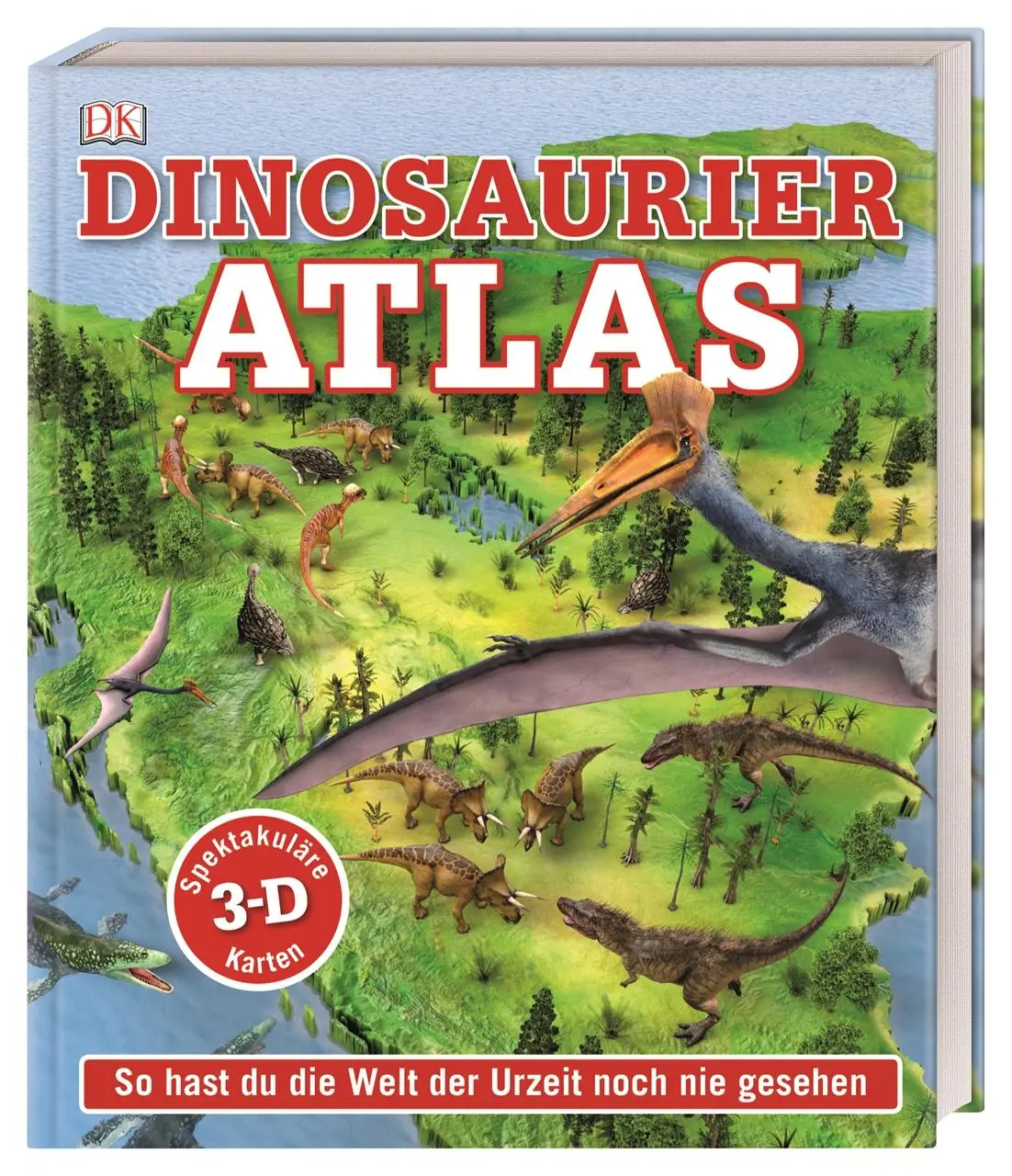 Cover: 9783831038060 | Dinosaurier-Atlas | DK Verlag - Kids | Buch | Wo in aller Welt | 2019