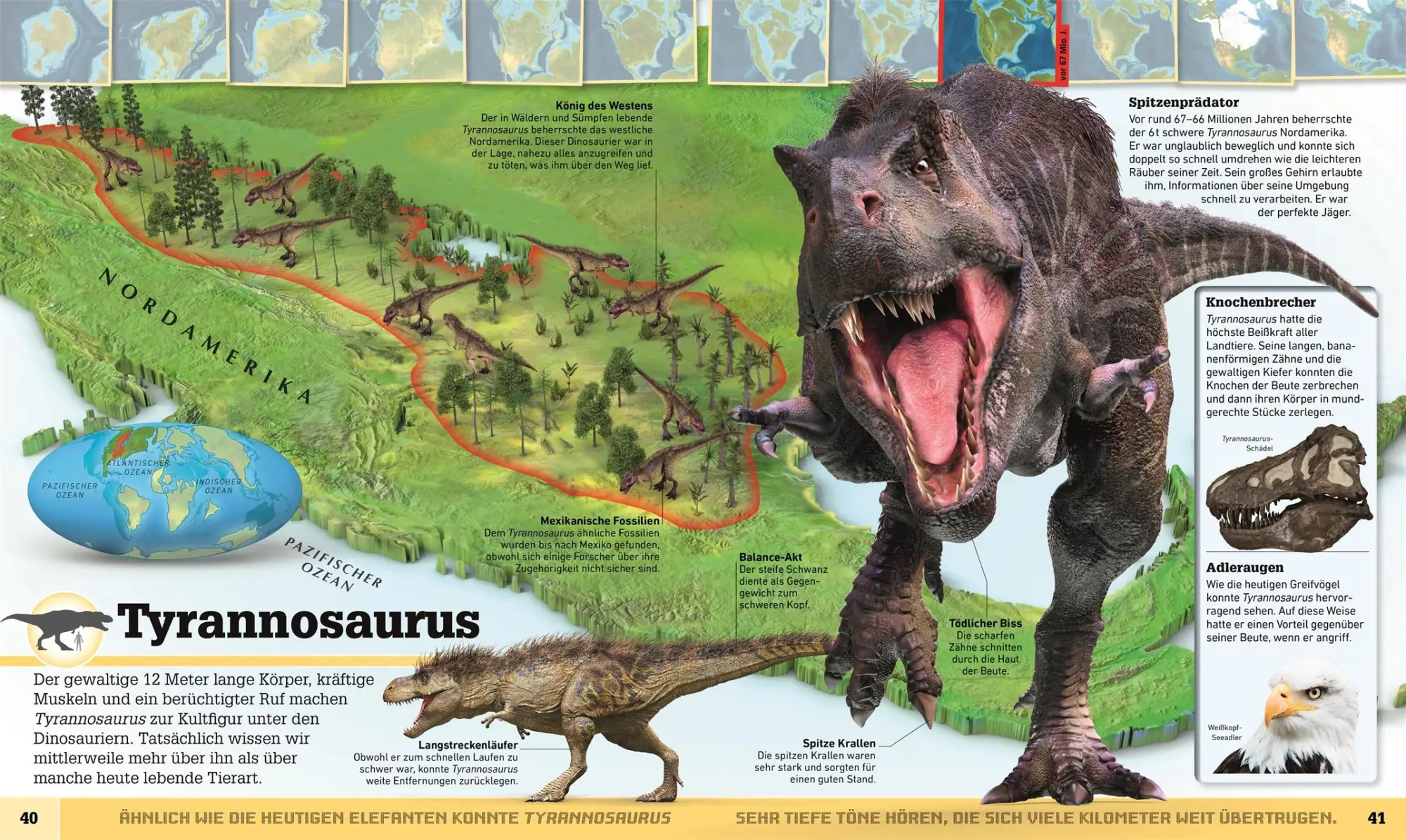 Bild: 9783831038060 | Dinosaurier-Atlas | DK Verlag - Kids | Buch | Wo in aller Welt | 2019