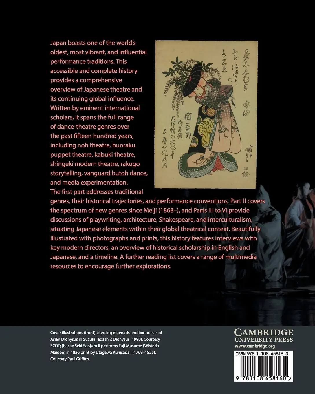 Rückseite: 9781108458160 | A History of Japanese Theatre | Jonah Salz | Taschenbuch | Englisch