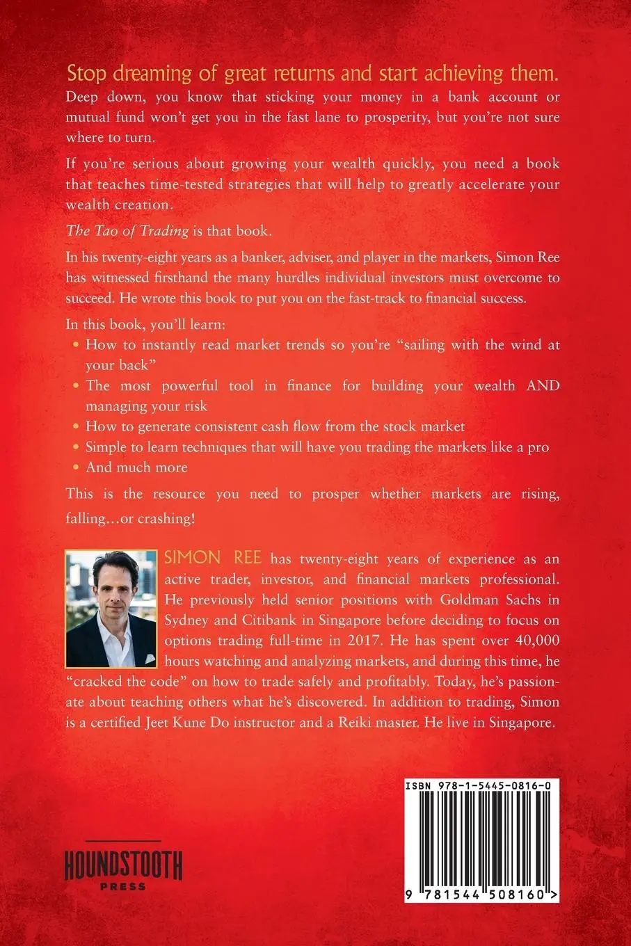 Rückseite: 9781544508160 | The Tao of Trading | Simon Ree | Taschenbuch | Kartoniert / Broschiert