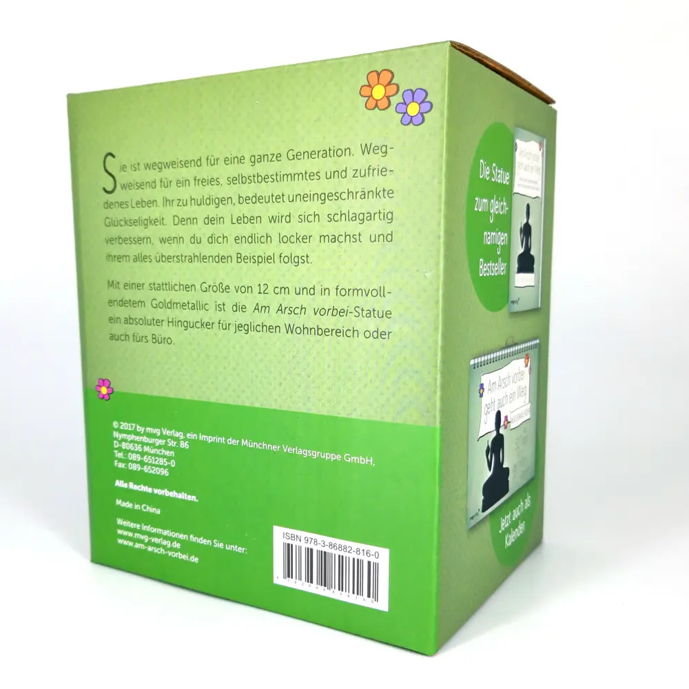 Bild: 9783868828160 | Am Arsch vorbei - die Statue | Statue | Deutsch | 2017 | mvg Verlag