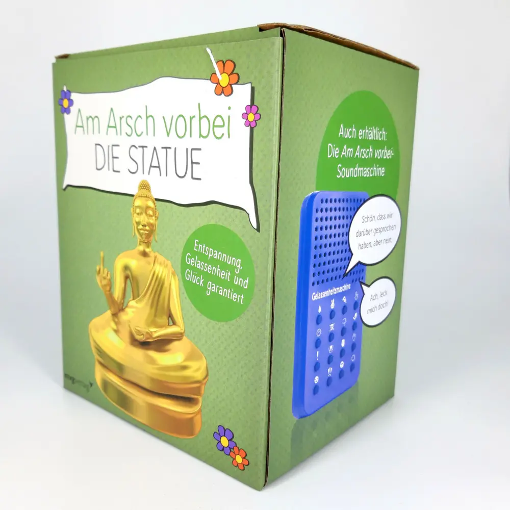 Bild: 9783868828160 | Am Arsch vorbei - die Statue | Statue | Deutsch | 2017 | mvg Verlag