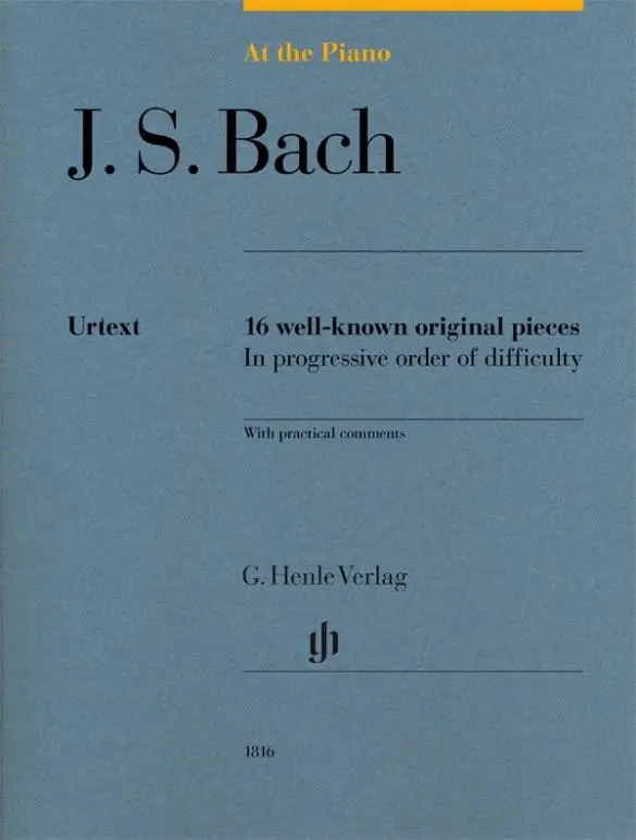 Cover: 9790201818160 | At the Piano - J. S. Bach | Johann Sebastian Bach | Taschenbuch | Buch