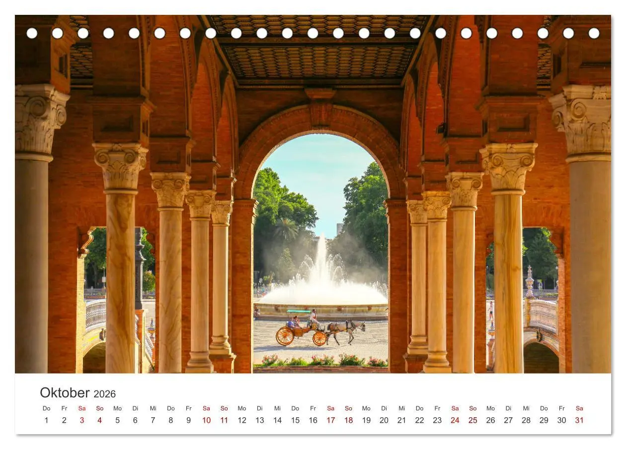 Bild: 9783457418260 | Sevilla - Atemberaubende Architektur (Tischkalender 2026 DIN A5...