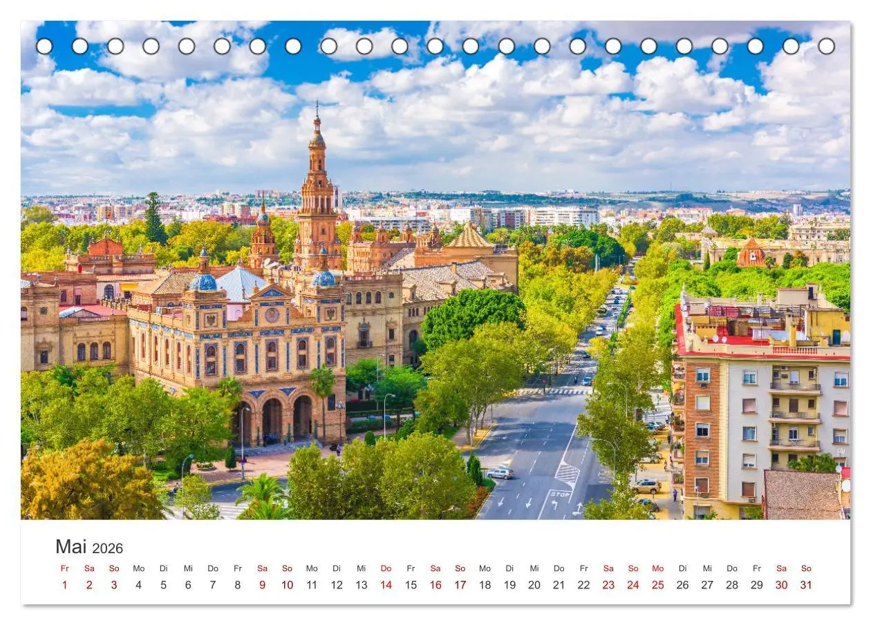 Bild: 9783457418260 | Sevilla - Atemberaubende Architektur (Tischkalender 2026 DIN A5...