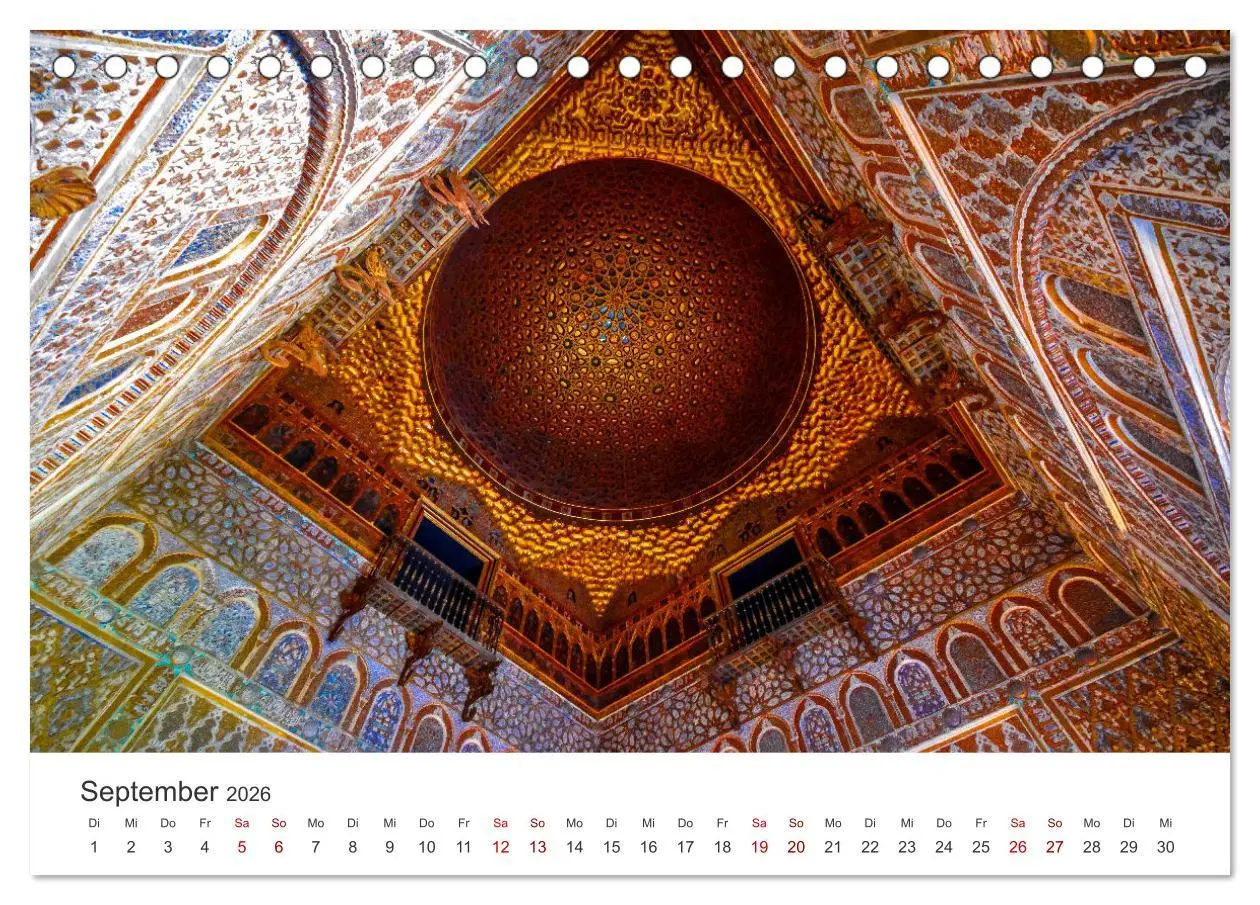 Bild: 9783457418260 | Sevilla - Atemberaubende Architektur (Tischkalender 2026 DIN A5...