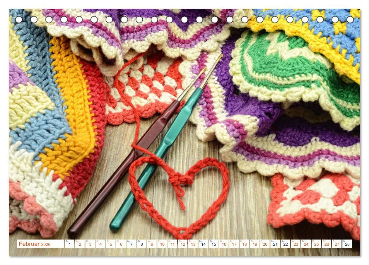 Bild: 9783457728260 | Kreatives aus Wolle - Häkeln, Stricken und Basteln (Tischkalender...