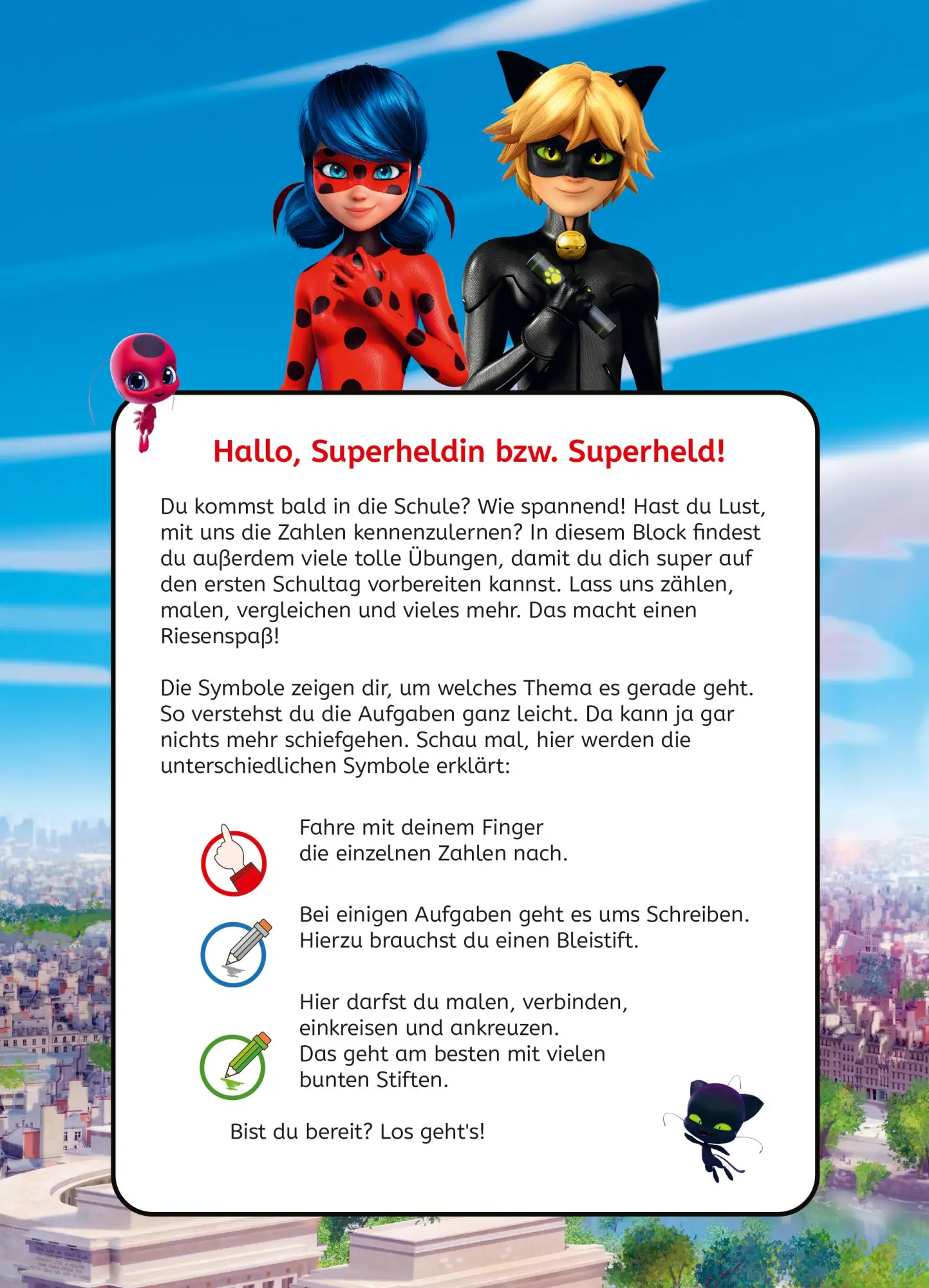 Bild: 9783473498260 | Miraculous - Mein Vorschulblock Zählen und Rechnen | Stefanie Hahn