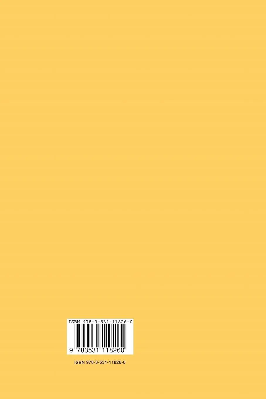 Rückseite: 9783531118260 | Politik und die Macht der Technik | Hans-Hermann Hartwich | Buch