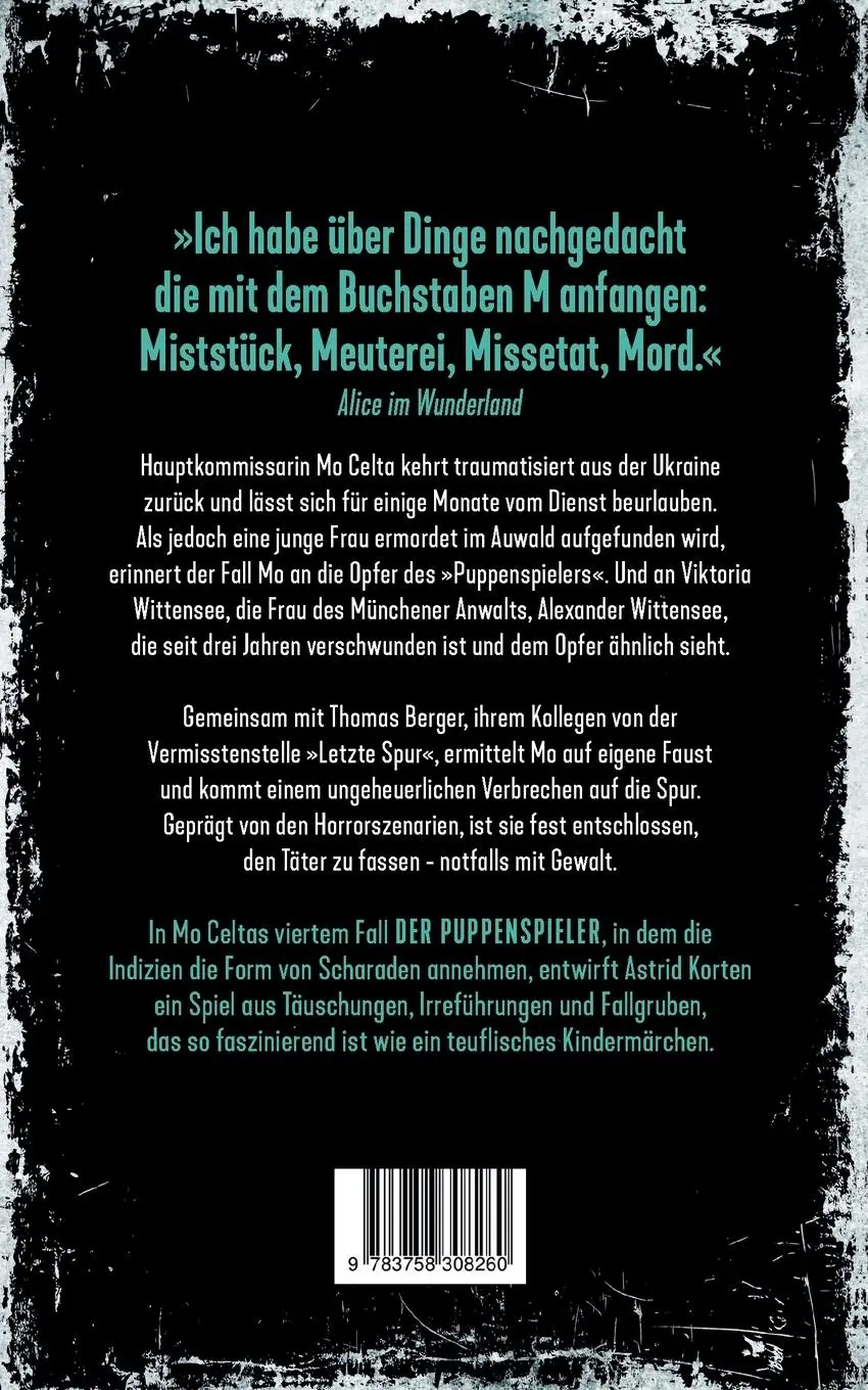 Rückseite: 9783758308260 | Overkill - Der Puppenspieler | Astrid Korten | Taschenbuch | Overkill