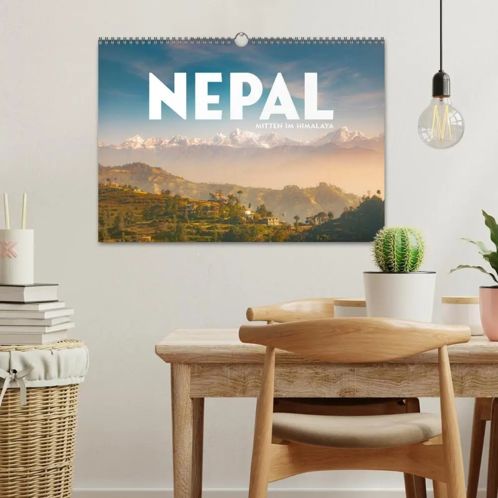 Bild: 9783435008360 | Nepal - Mitten im Himalaya (Wandkalender 2025 DIN A3 quer),...