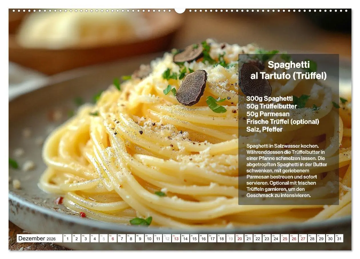 Bild: 9783457338360 | Italienische Spaghetti Rezepte - Leckere Soßen für jeden Monat...