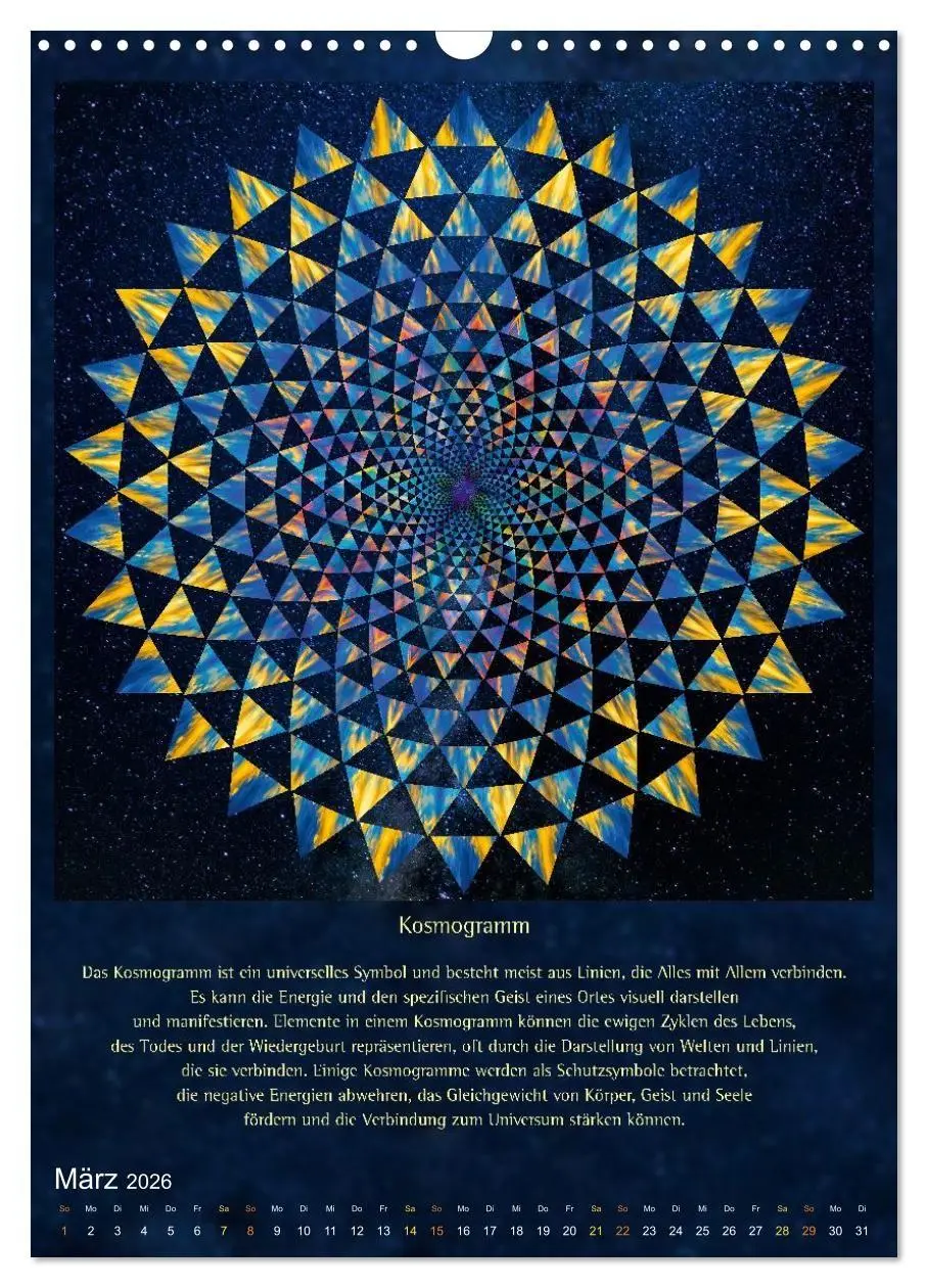 Bild: 9783516738360 | Heilige Geometrie und Bilder der Neuen Zeit (Wandkalender 2026 DIN...