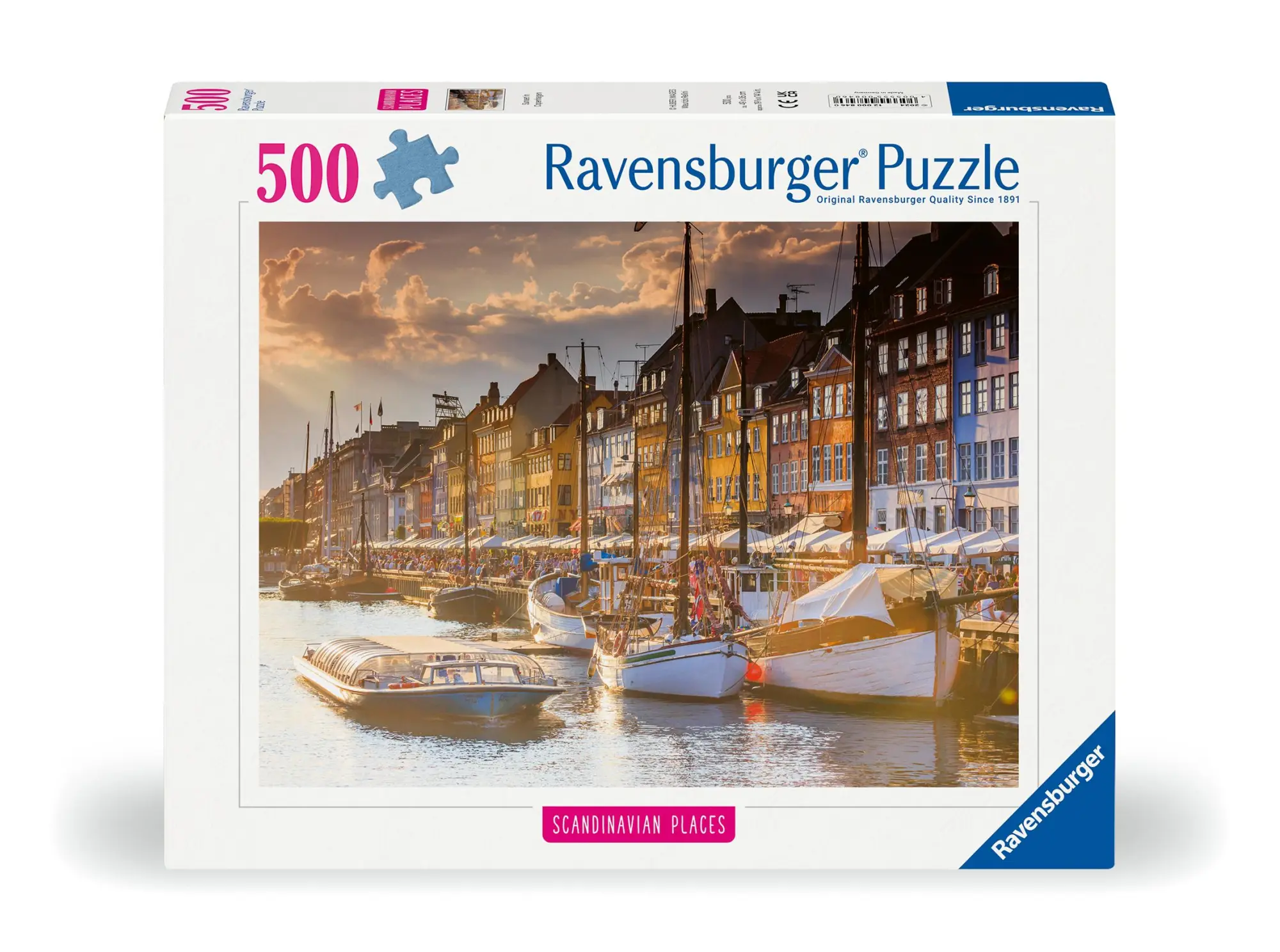 Cover: 4005555008460 | Erwachsenenpuzzle 500 Teile - Sonnenuntergang in Kopenhagen | Spiel