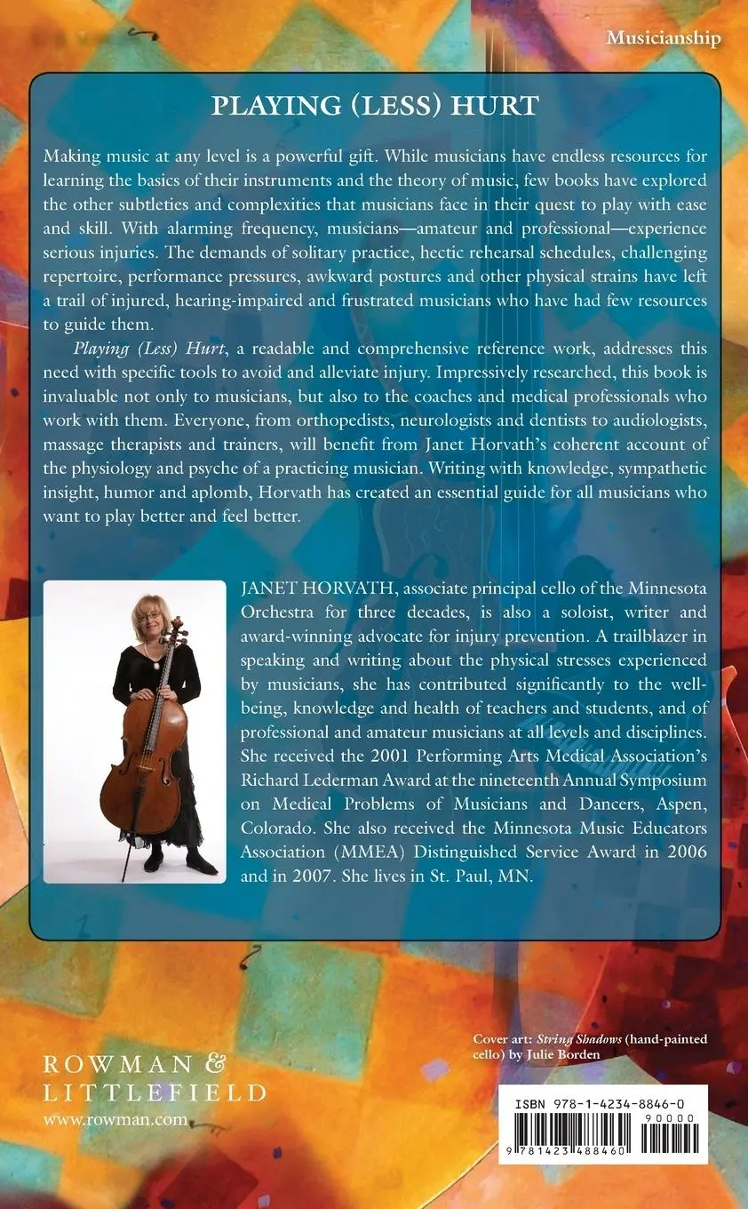 Rückseite: 9781423488460 | Playing (Less) Hurt | An Injury Prevention Guide for Musicians | Buch